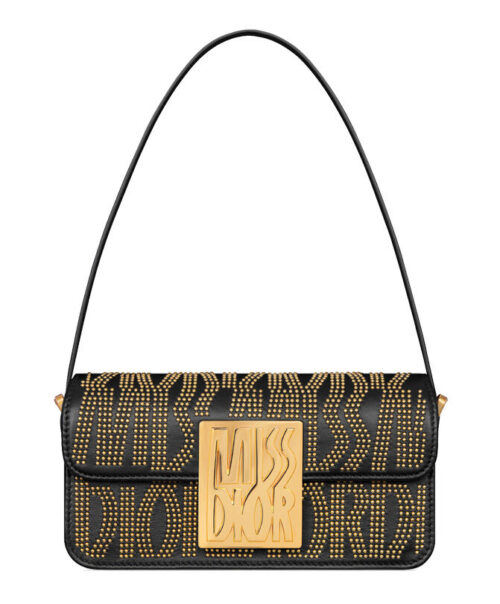 Christian Dior Miss Dior Flap Bag Black
